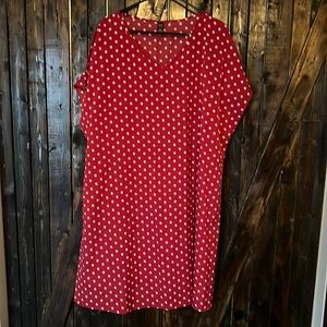Emery Rose Polka Dot Dress